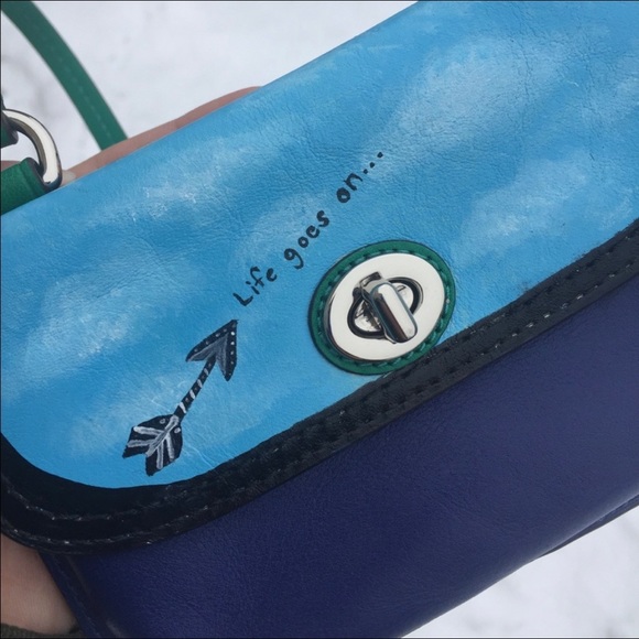 BTS custom Coach bag/purse/wallet - Picture 2 of 6